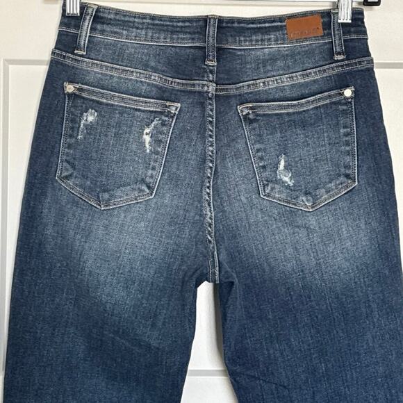 Judy Blue Skinny Fit Distressed Jeans Women's 9/29 JB82156MD - Picture 6 of 12